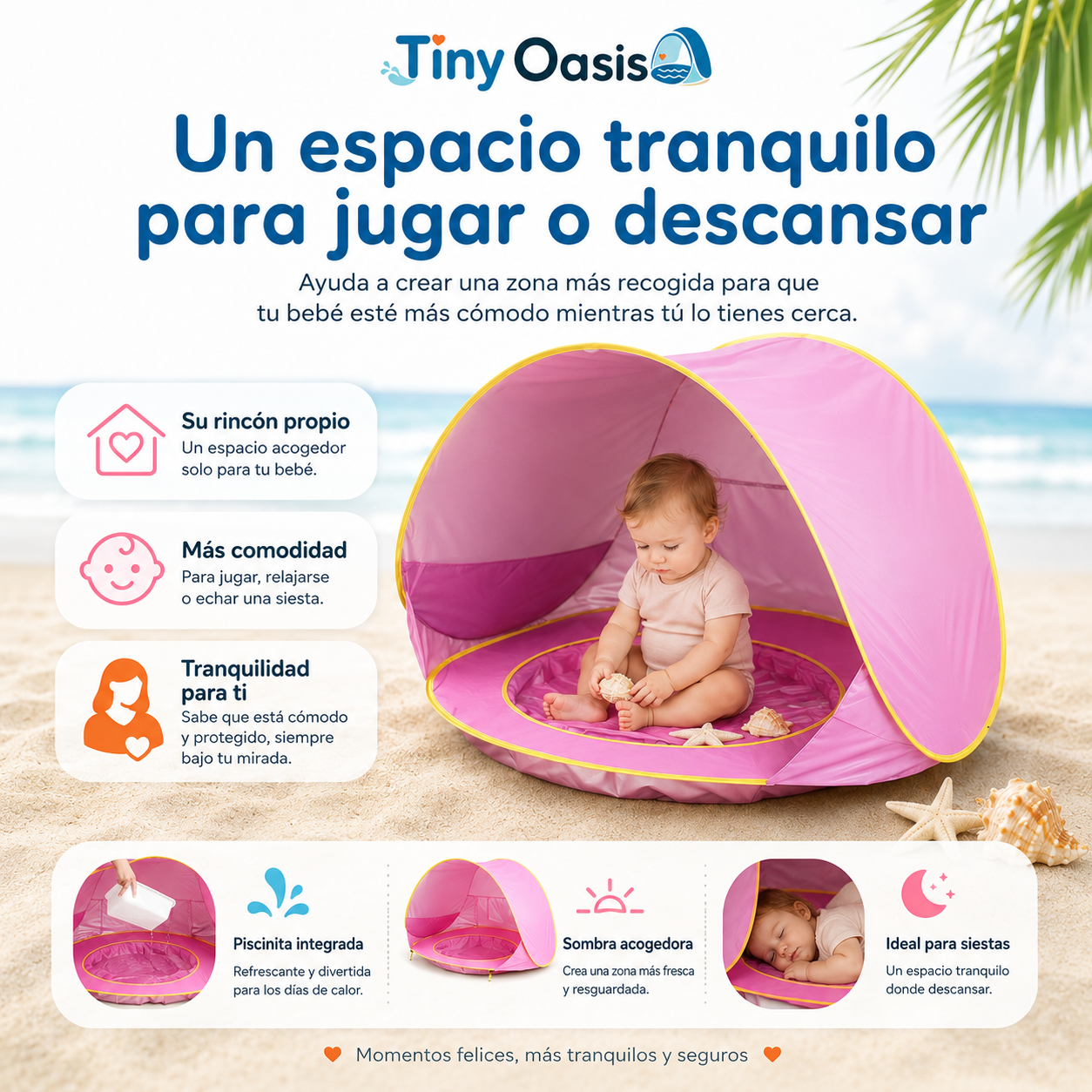 Tienda de Playa para Bebés