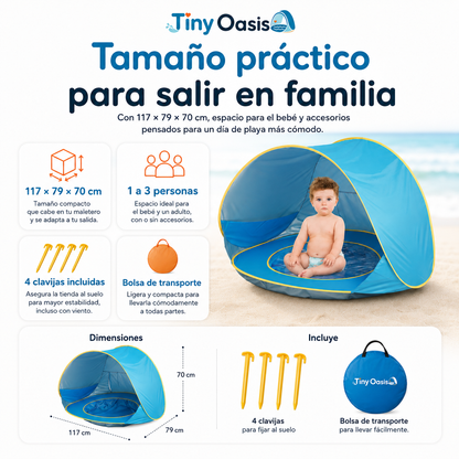 Tienda de Playa para Bebés